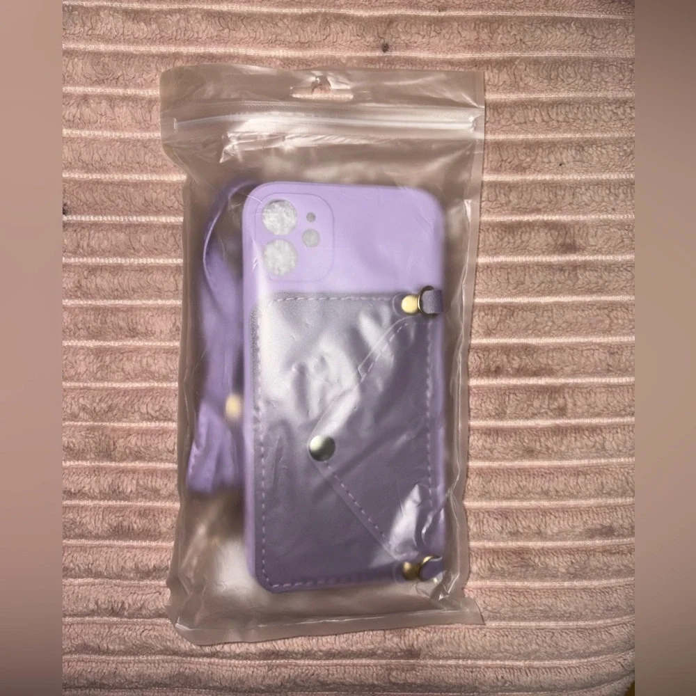 SHEIN iPhone 11 Phone Case with Straps